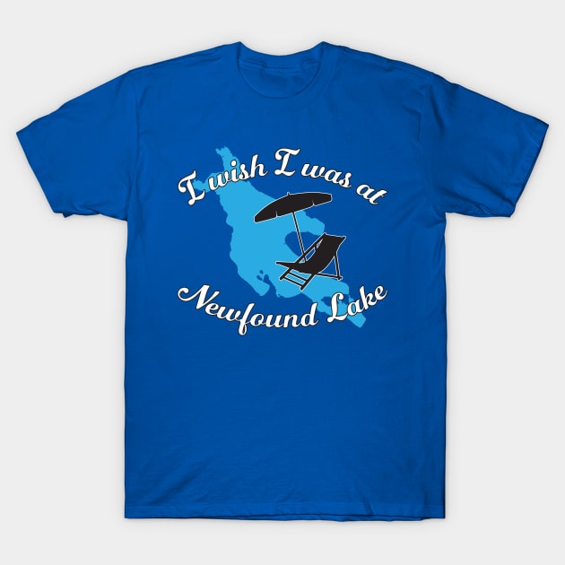 I Wish I Was at Newfound Lake T-Shirt by Ski Classic NH